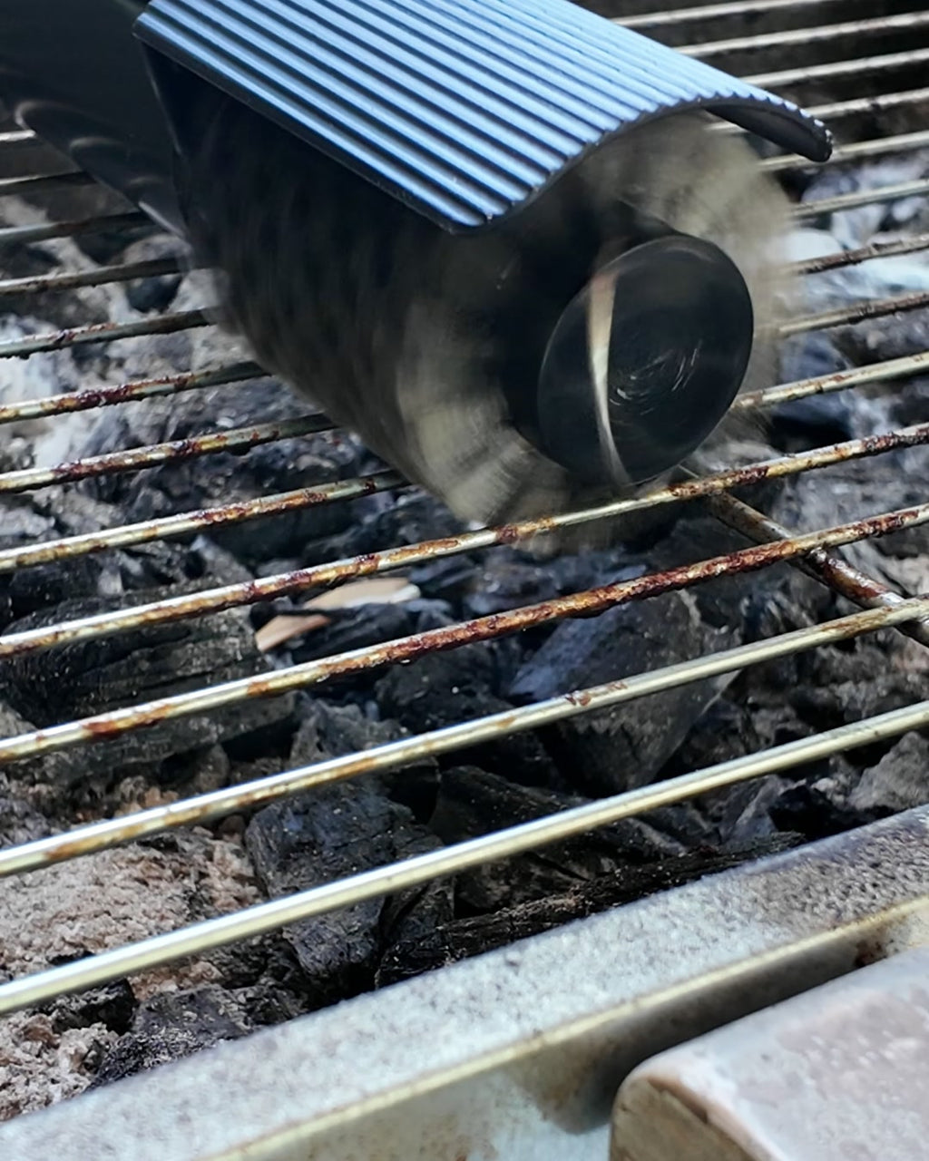 TidyFlame Cordless Electric Grill Brush — 3-Speed, Rechargeable, No Scrubbing