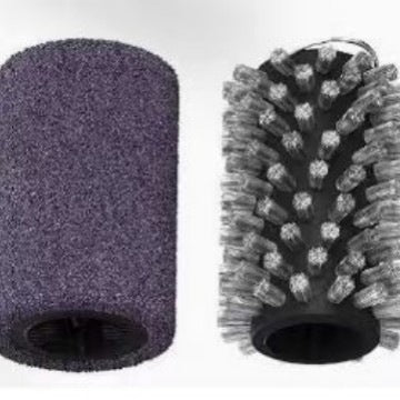 TidyFlame Replacement Brush Heads — 2-Pack (Bristle + Foam)